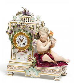 Meissen - Pendule mit Amor, 58051-57, Van Ham Kunstauktionen