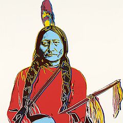 Andy Warhol - Sitting Bull, 59832-1, Van Ham Kunstauktionen