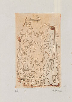 Yves Tanguy - Ohne Titel Aus Alica Paalen A meme la terre, 70080-5, Van Ham Kunstauktionen