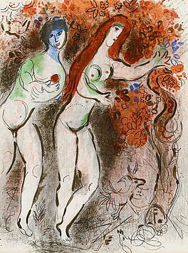 Marc Chagall - Adam et Eve et le fruit defendu, 59037-7, Van Ham Kunstauktionen