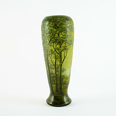 Daum Freres - Grosse Vase Arbres en ete, 81757-1, Van Ham Kunstauktionen
