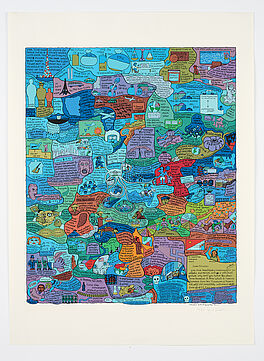 Oeyvind Fahlstroem - Column no 2 Picasso 90, 82000-157, Van Ham Kunstauktionen