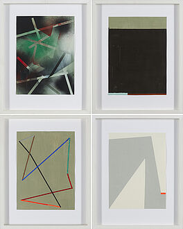Henriette Grahnert - Serie von 6 Papierarbeiten, 68003-26, Van Ham Kunstauktionen
