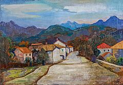 Karl Hofer - Dorfstrasse im Tessin, 62337-1, Van Ham Kunstauktionen