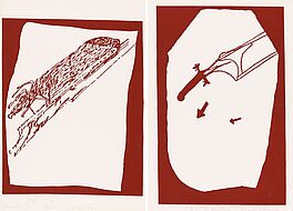 Joseph Beuys - Konvolut von zwei Farbserigrafien, 58557-16, Van Ham Kunstauktionen