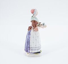 Meissen - Kleines Schokoladenmaedchen, 76123-1, Van Ham Kunstauktionen