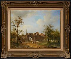 Vor dem Stadttor, 81286-6, Van Ham Kunstauktionen