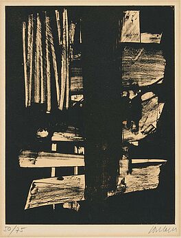 Pierre Soulages - Lithographie No 9, 57757-8, Van Ham Kunstauktionen