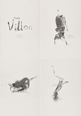 Paul Wunderlich - 7 Lithografien zu Versen von Francois Villon, 73150-24, Van Ham Kunstauktionen
