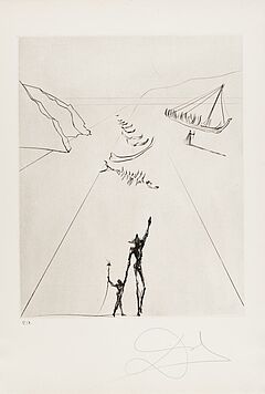 Salvador Dali - Der alte Mann und das Meer, 55482-2, Van Ham Kunstauktionen