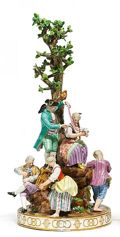 Meissen - Grosse Liebesgruppe, 58255-1, Van Ham Kunstauktionen