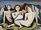 Karl Hofer - Figuerliche Komposition Vier sitzende Frauen in Landschaft, 65816-1, Van Ham Kunstauktionen