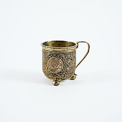 Moskau - Becher Kugelfussbecher Tasse und Kaennchen, 80693-28, Van Ham Kunstauktionen