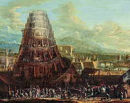 Niederlaendische Schule - Der Turmbau zu Babel, 77898-1, Van Ham Kunstauktionen