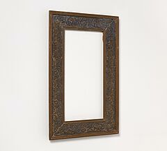 Rahmen mit floralem Stuckfries, polychrom gefasst, 81858-23, Van Ham Kunstauktionen