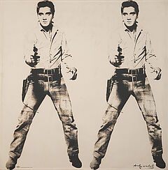 Andy Warhol - Elvis - Platin, 81307-2, Van Ham Kunstauktionen