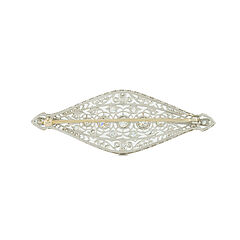 Diamant-Brosche, 81947-13, Van Ham Kunstauktionen