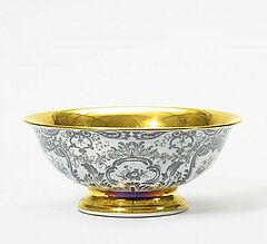 KPM - Schale mit floralem Dekor, 55736-24, Van Ham Kunstauktionen