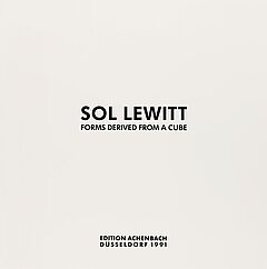 Sol LeWitt - Forms derived from a cube, 57902-4232, Van Ham Kunstauktionen