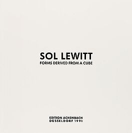 Sol LeWitt - Forms derived from a cube, 57902-4232, Van Ham Kunstauktionen