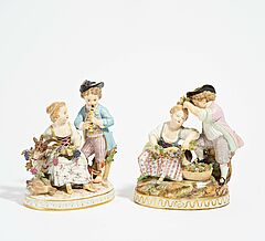 Meissen - Allegorie Der Fruehling und Der Herbst, 73538-4, Van Ham Kunstauktionen