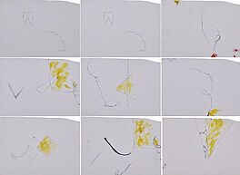 Norbert Prangenberg - Konvolut von 9 Papierarbeiten, 69500-400, Van Ham Kunstauktionen