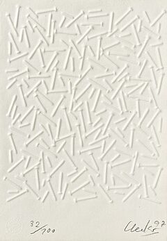 Guenther Uecker - Auktion 414 Los 969, 62235-2, Van Ham Kunstauktionen