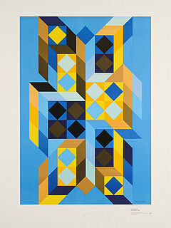 Victor Vasarely - Tridimor, 80374-1050, Van Ham Kunstauktionen