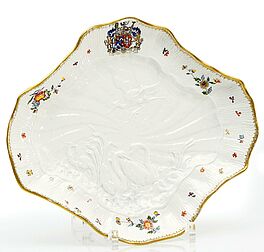 Meissen - Ovale Platte aus dem Schwanenservice, 49057-13, Van Ham Kunstauktionen