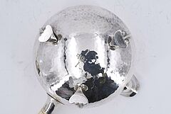 Georg Jensen - Zuckerdose Milchkaennchen amp Sahnekaennchen Blossom, 70507-7, Van Ham Kunstauktionen