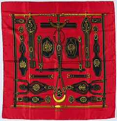 Hermes - Carre HARNAIS DES PRESIDENTS, 69664-162, Van Ham Kunstauktionen