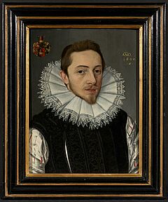 Lorenz Strauch - Portraet eines vornehmen jungen Herren, 75619-1, Van Ham Kunstauktionen