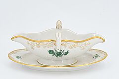 Meissen - Speiseservice mit gruenen Watteauszenen, 73034-18, Van Ham Kunstauktionen