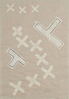 Herbert Zangs - Ohne Titel, 66577-4, Van Ham Kunstauktionen