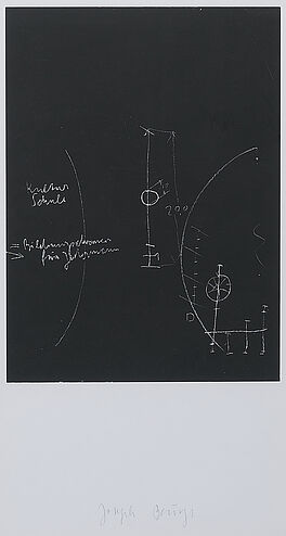 Joseph Beuys - Tafel I, 65546-139, Van Ham Kunstauktionen