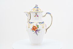 KPM - Kaffeeservice Breslauer Stadtschloss fuer 6 Personen, 75562-3, Van Ham Kunstauktionen