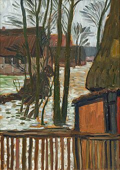 Otto Modersohn - Fischerhuder Dorfstrasse, 82016-32, Van Ham Kunstauktionen