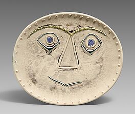 Pablo Picasso Ceramics - Geometric Face, 79282-1, Van Ham Kunstauktionen
