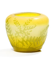 Emile Galle - Vase mit Farndekor, 55417-44, Van Ham Kunstauktionen