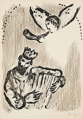 Marc Chagall - David und der Engel, 66368-1, Van Ham Kunstauktionen