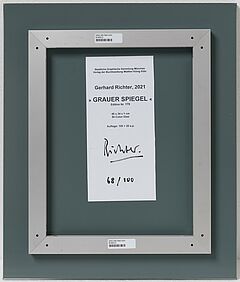 Gerhard Richter - Grauer Spiegel, 81903-3, Van Ham Kunstauktionen