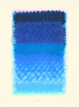 Heinz Mack - Chromatik Rosa-Blau, 81665-5, Van Ham Kunstauktionen