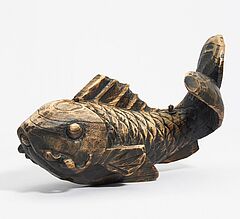 Kesselhaken jizai kagi in Form eines Karpfen, 66230-1, Van Ham Kunstauktionen