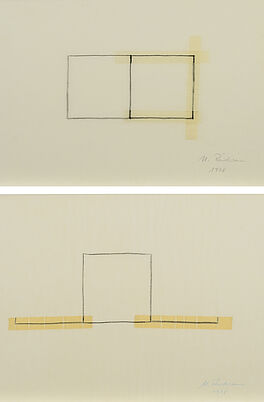 Ulrich Rueckriem - Konvolut von 2 Zeichnungen, 65813-27, Van Ham Kunstauktionen