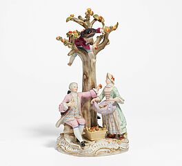 Meissen - Die Apfelernte, 73185-14, Van Ham Kunstauktionen