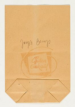 Joseph Beuys - Auktion 322 Los 718, 50887-12, Van Ham Kunstauktionen