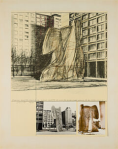 Christo - Wrapped Sylvette Project for Washington Square Village New York, 80374-92, Van Ham Kunstauktionen