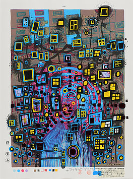 Friedensreich Hundertwasser - City Citizen, 64025-2, Van Ham Kunstauktionen