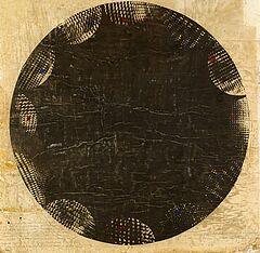 Otto Piene - Glasfenster-Entwurf fuer die Fronleichnam Kirche in Homburg-Sonnenfeld, 55920-1, Van Ham Kunstauktionen