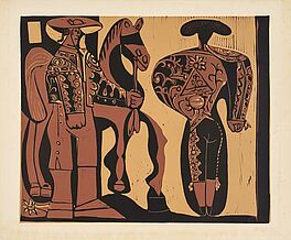 Pablo Picasso - Picador et torero attendant le paseo de cuadrillas, 73678-1, Van Ham Kunstauktionen